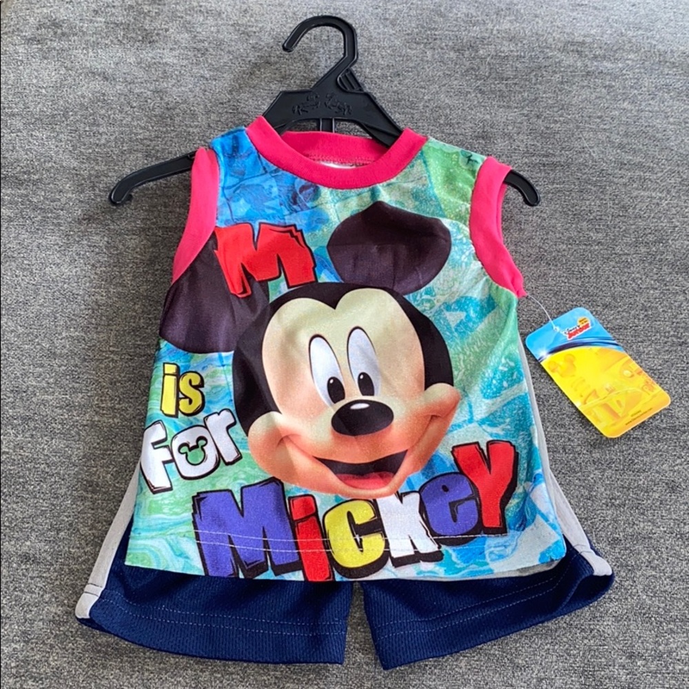Disney Mickey Mouse Kid’s Blue matching set